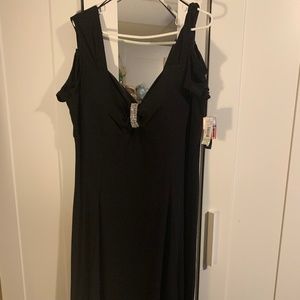 Black formal dress